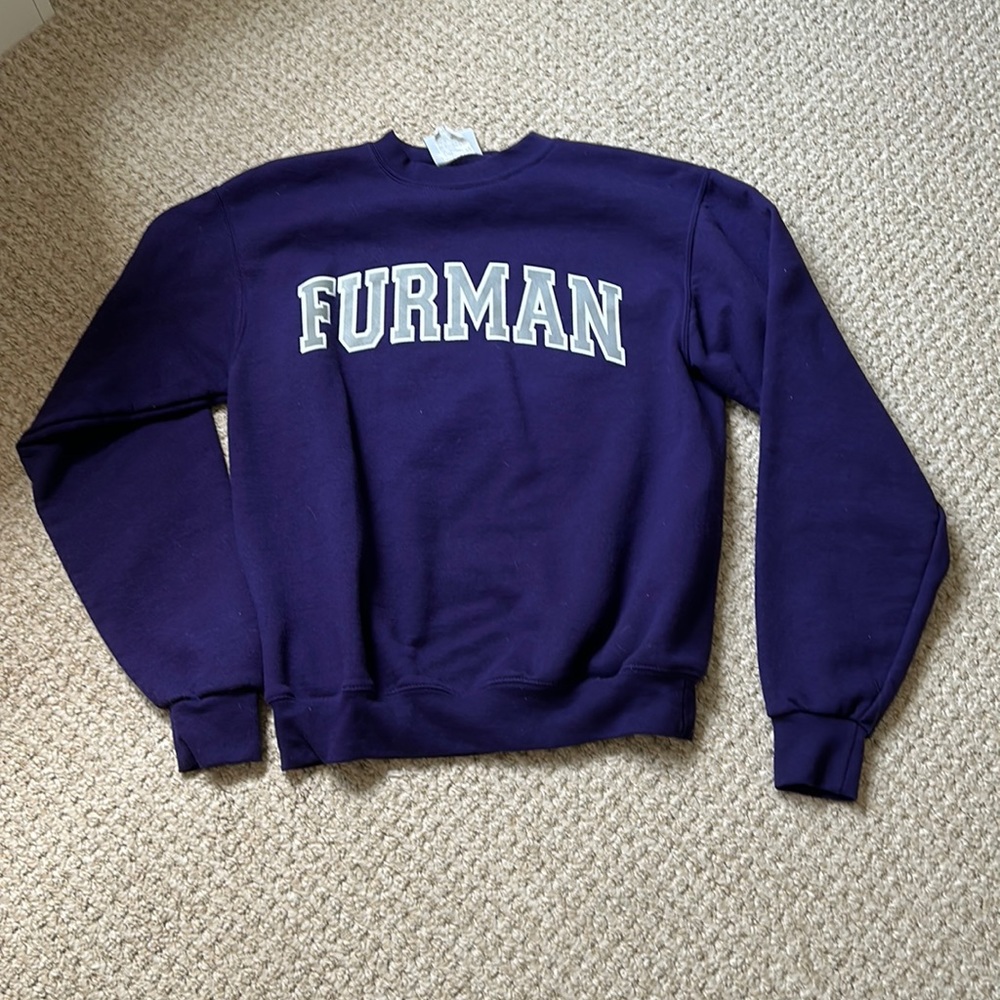 Purple Furman Crewneck Sweatshirt